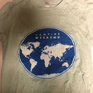 Vampire weekend 2010 tour shirt